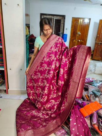 Soft banarasi silk sarees