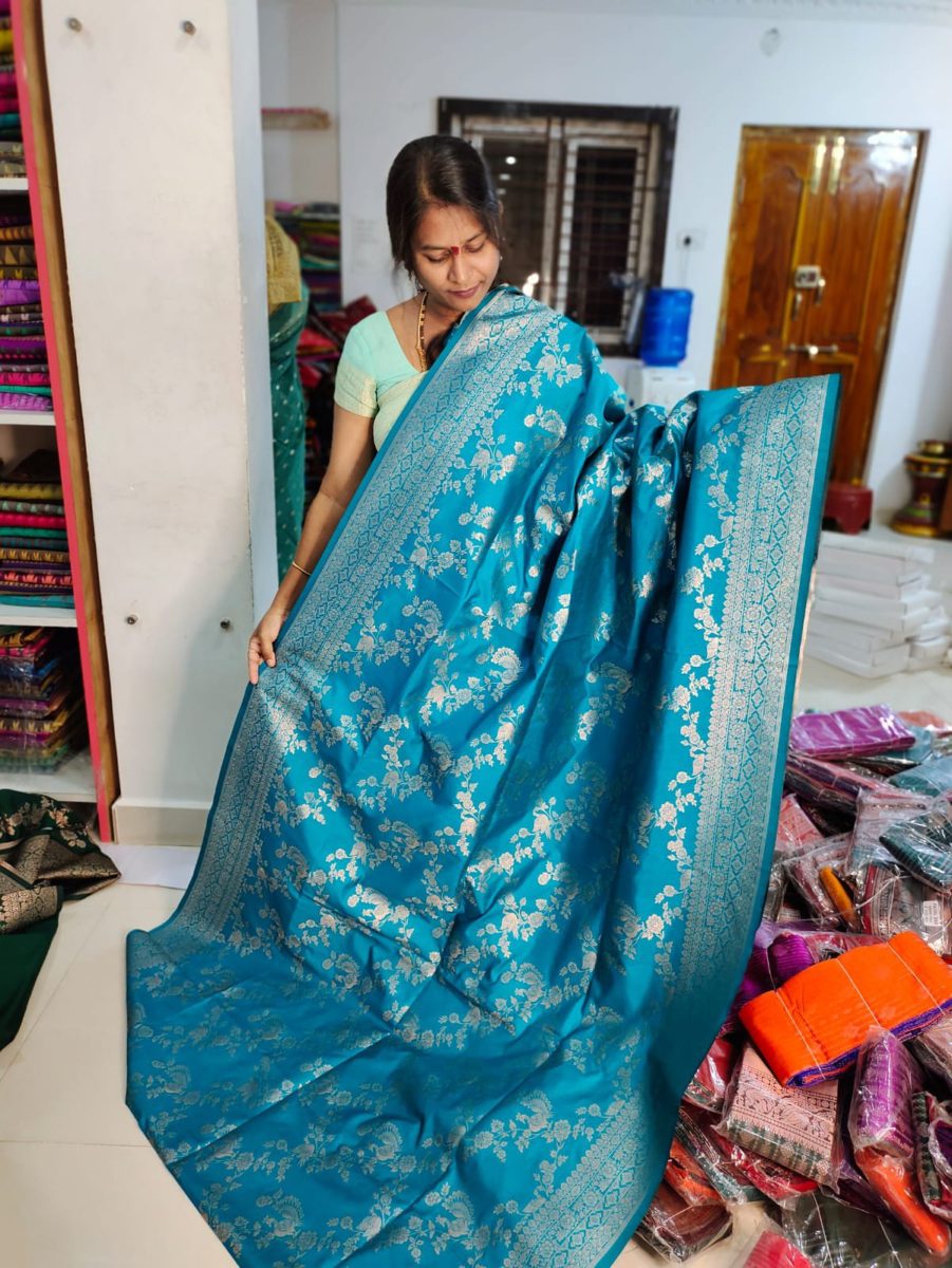 Soft banarasi silk sarees