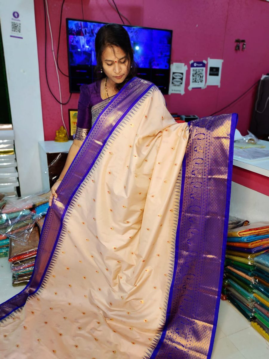 Primem gadwal silk sarees