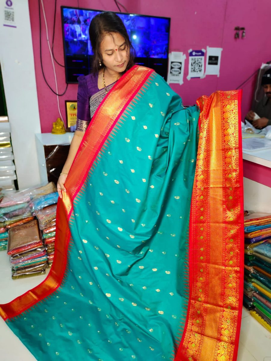 Primem gadwal silk sarees