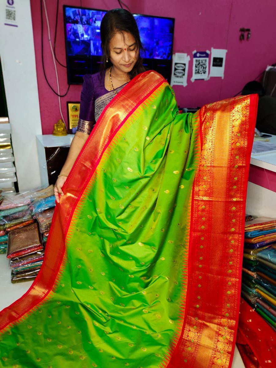 Primem gadwal silk sarees