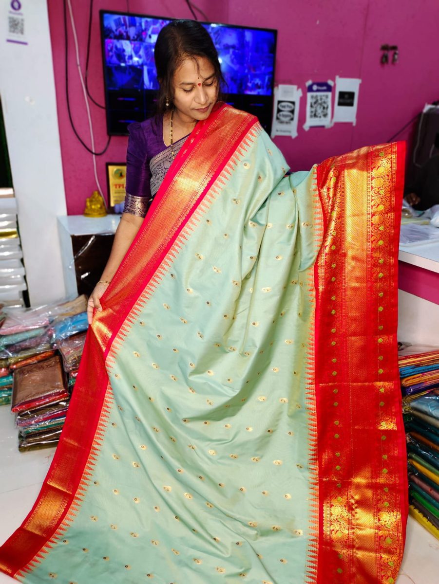 Primem gadwal silk sarees