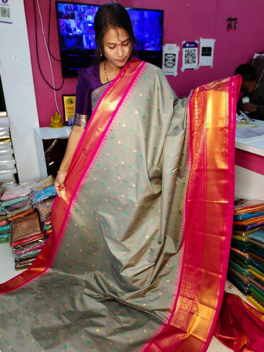 Primem gadwal silk sarees