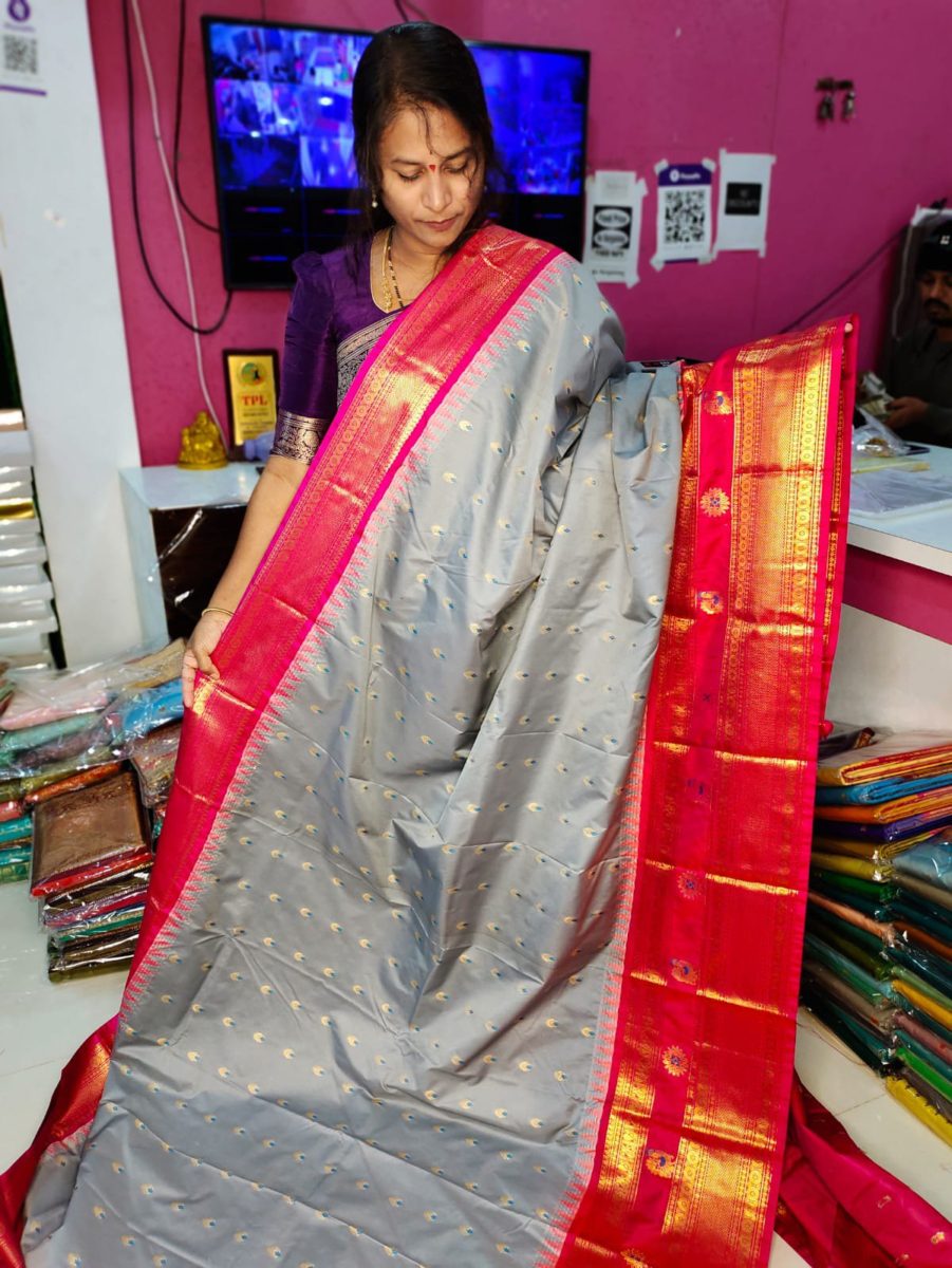 Primem gadwal silk sarees