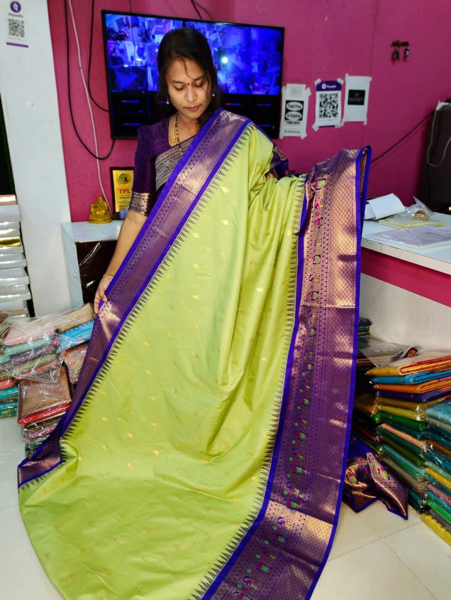 Primem gadwal silk sarees