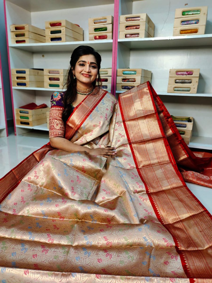 Soft banarasi silk sarees