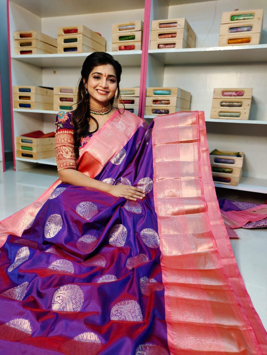 Soft banarasi silk sarees