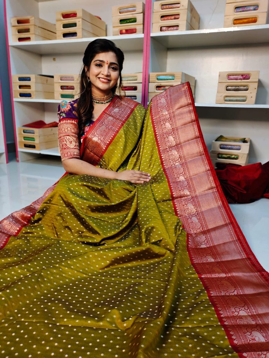 Soft banarasi silk sarees