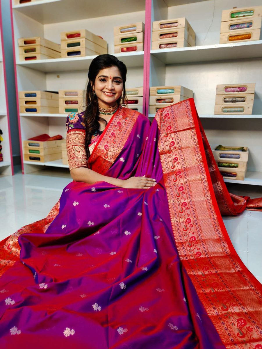 Soft banarasi silk sarees