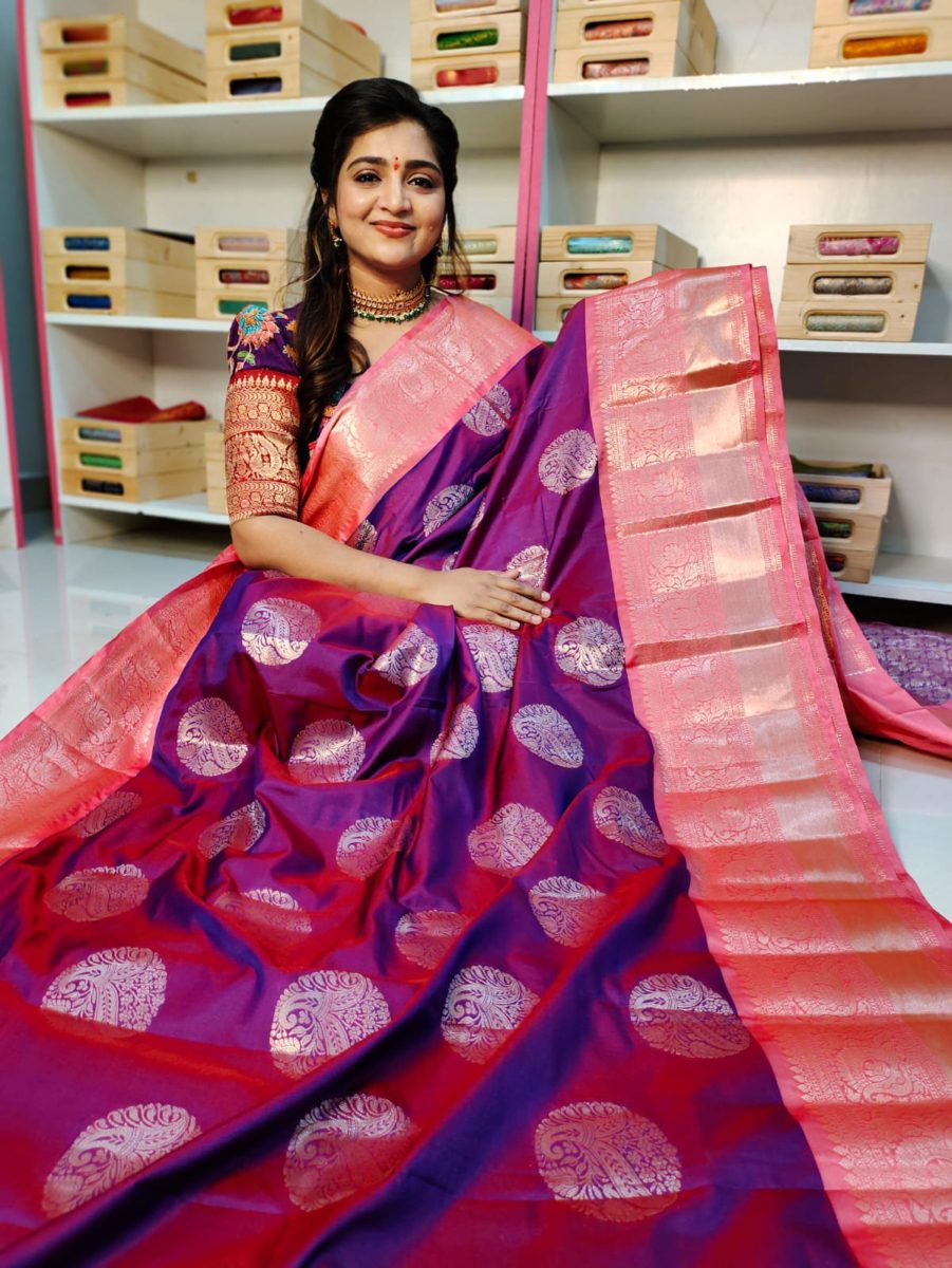 Soft banarasi silk sarees
