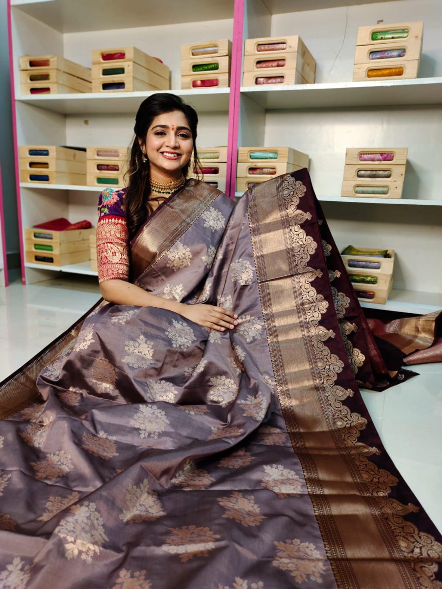 Soft banarasi silk sarees