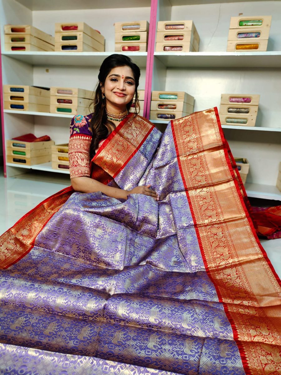 Soft banarasi silk sarees