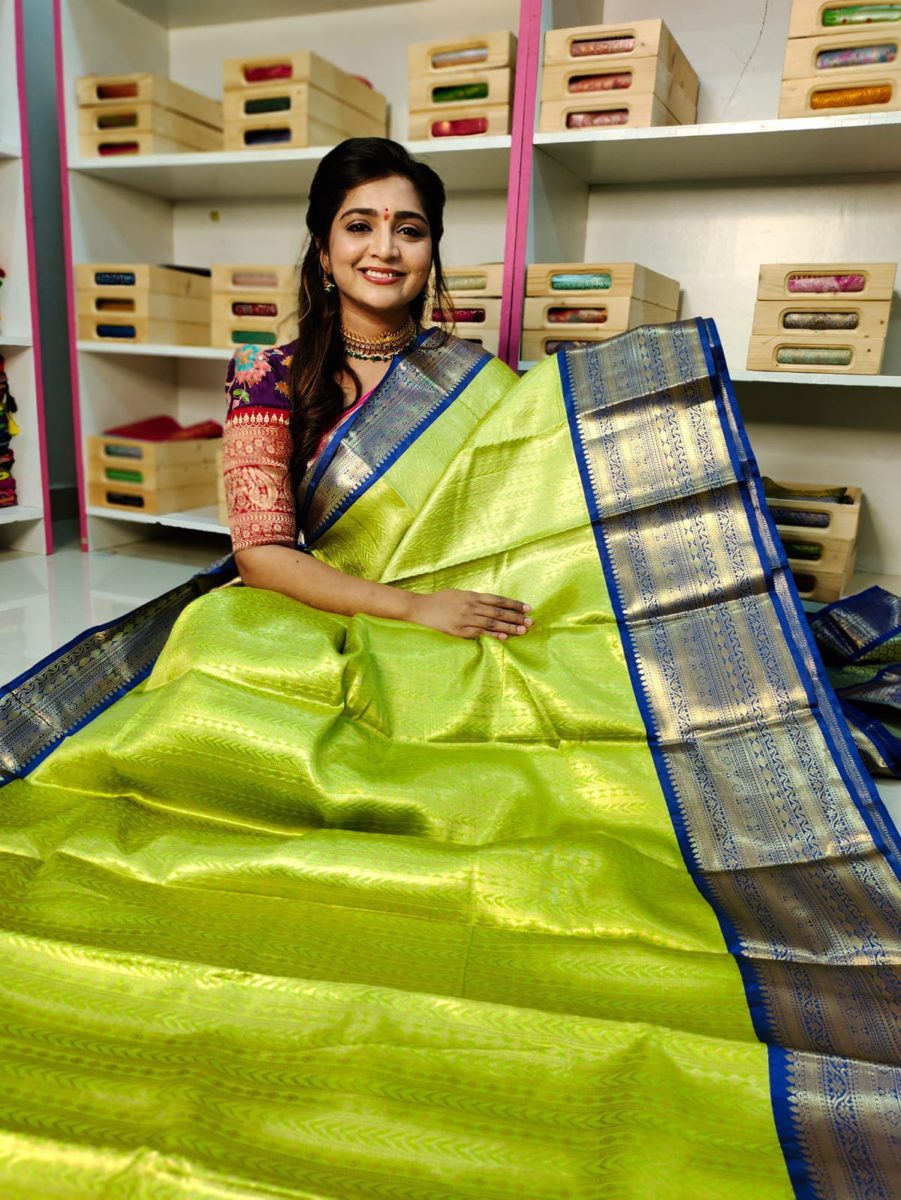 Soft banarasi Silk Saree