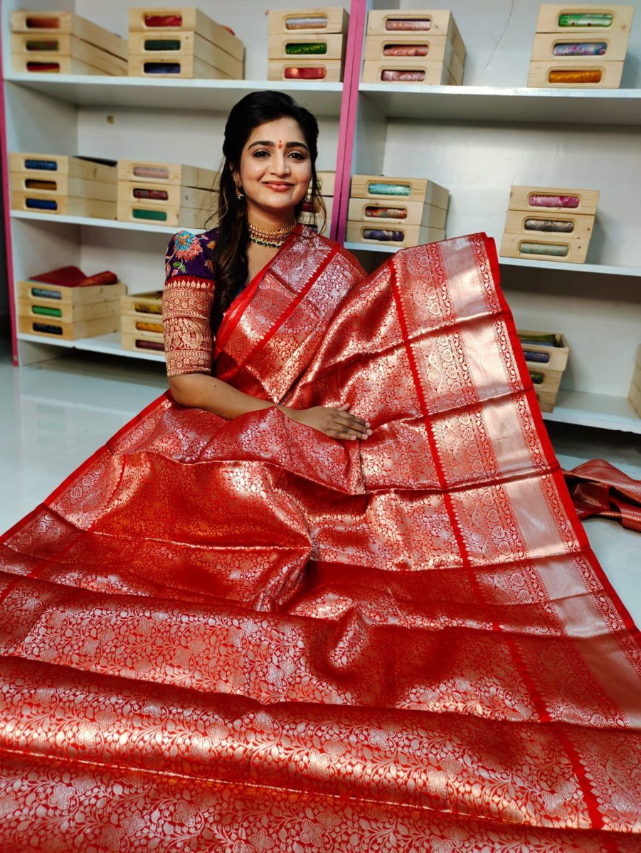 Soft banarasi silk sarees