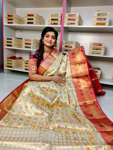 Soft banarasi silk sarees