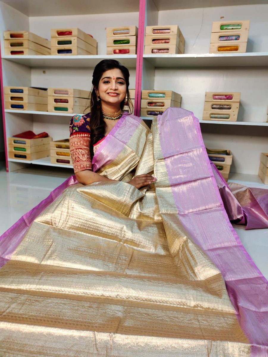 సాఫ్ట్ బనారసి సిల్క్ చీర