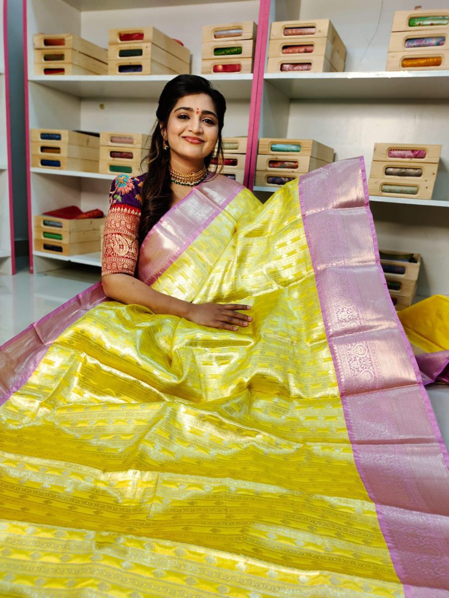 Soft banarasi silk sarees