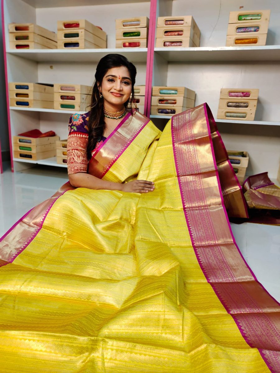 Soft banarasi Silk Saree