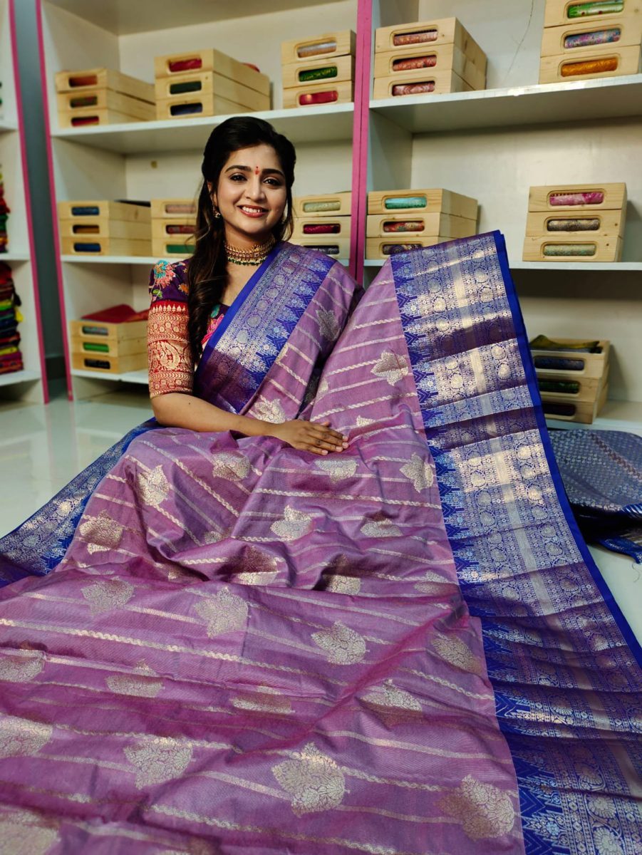 Soft banarasi silk sarees