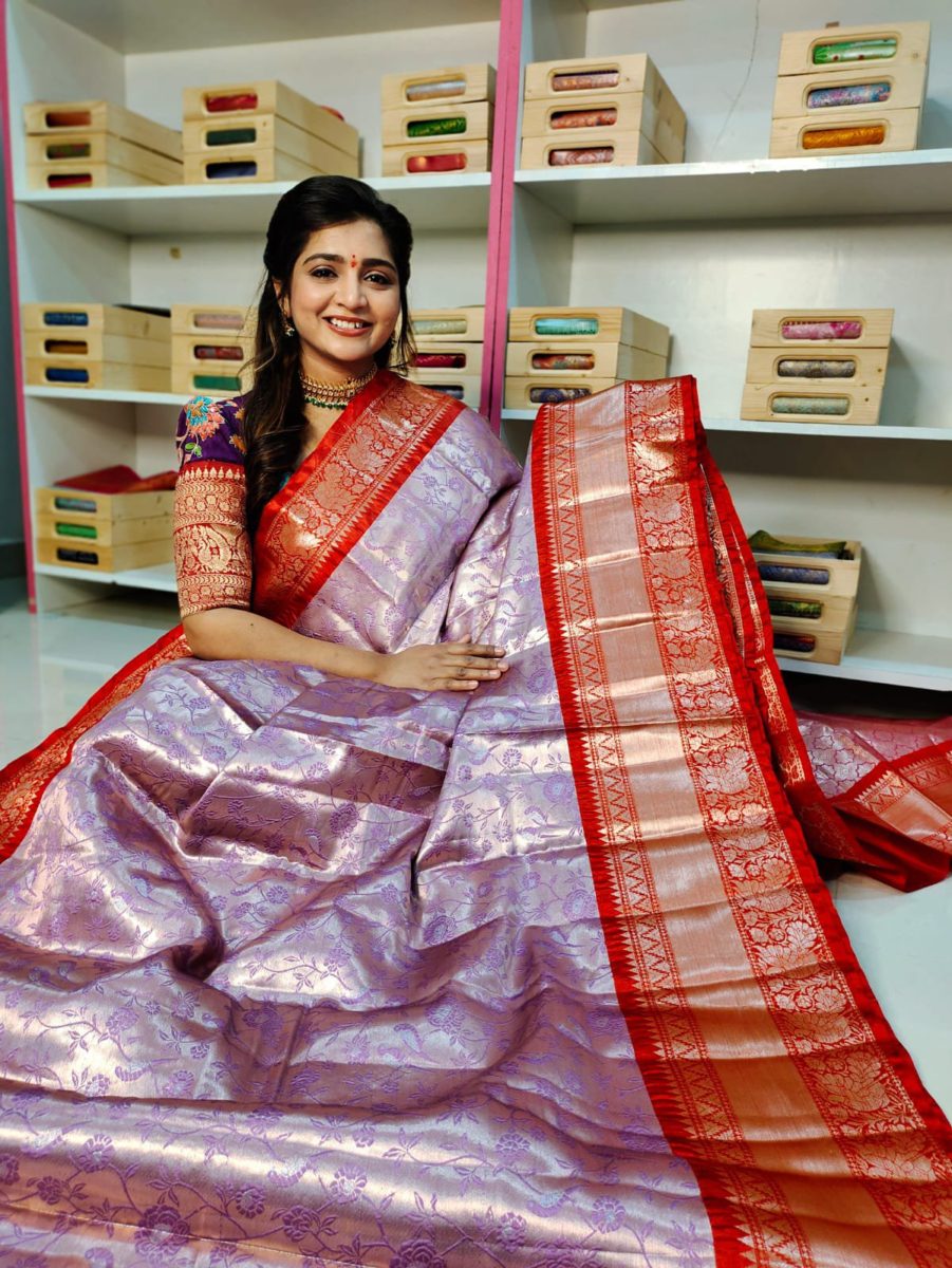 Soft banarasi silk sarees