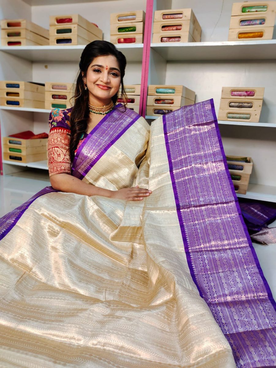 Soft banarasi Silk Saree
