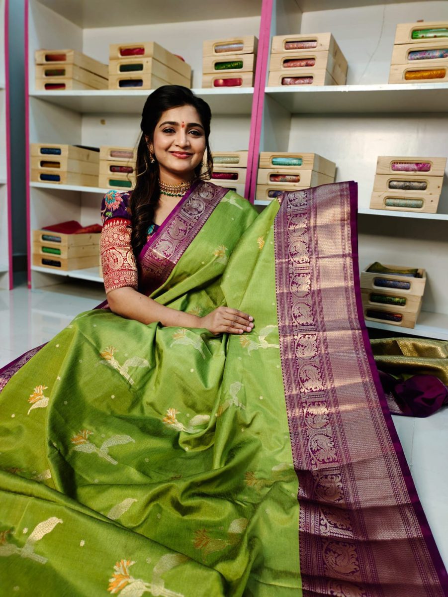 Soft banarasi silk sarees