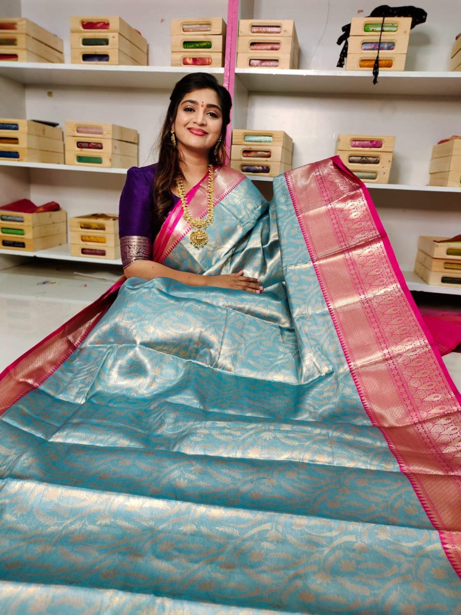 Soft banarasi silk sarees