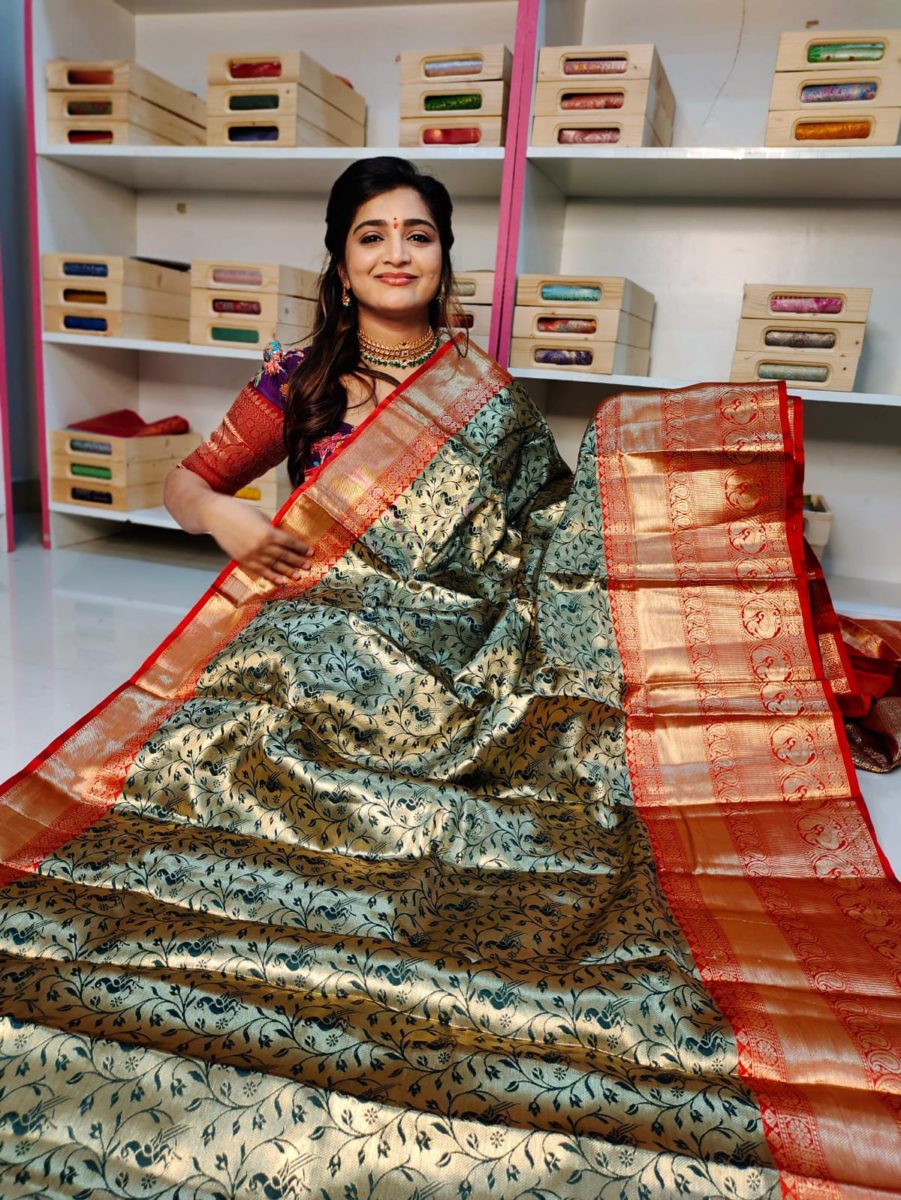 20% offer soft banarasi silk saree