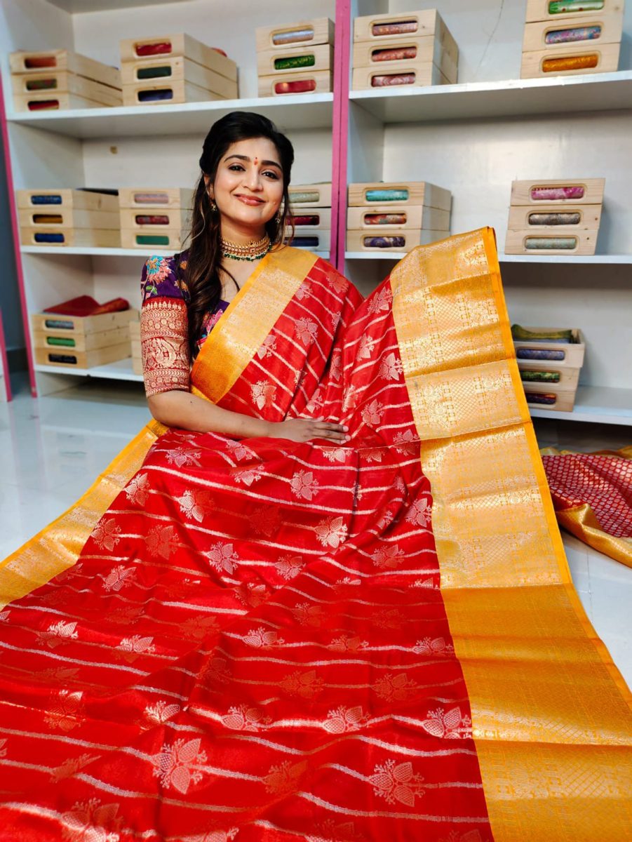 20% offer soft banarasi silk saree