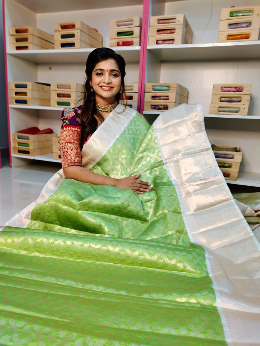 20% offer soft banarasi silk saree