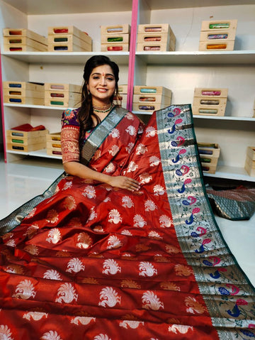 20% offer soft banarasi silk saree