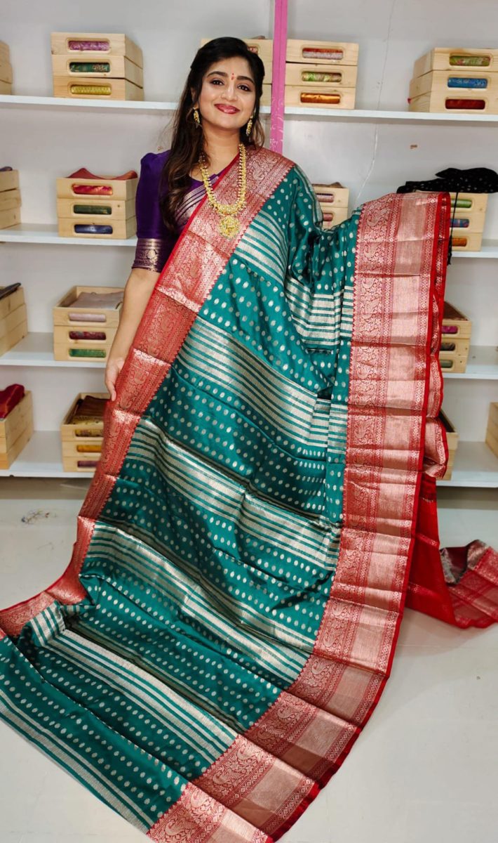 20% offer soft banarasi silk saree