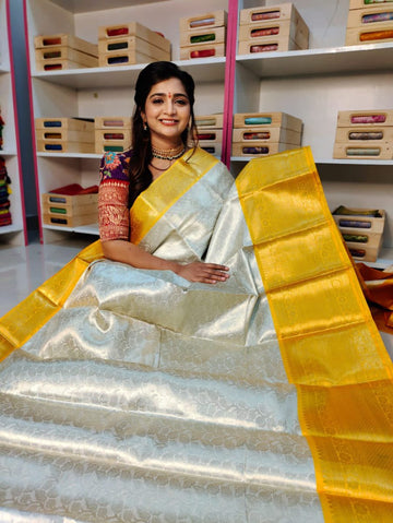 Soft banarasi Silk Saree