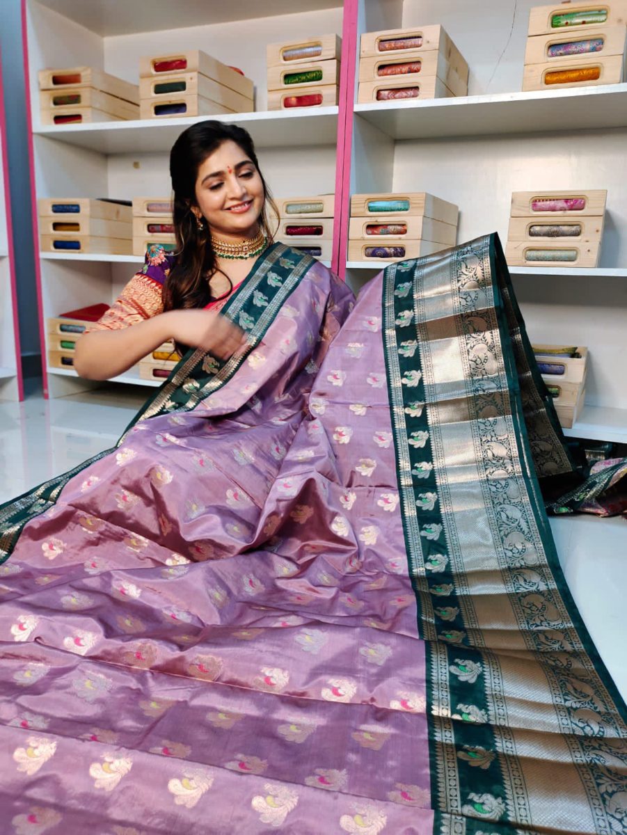Soft banarasi Silk Saree