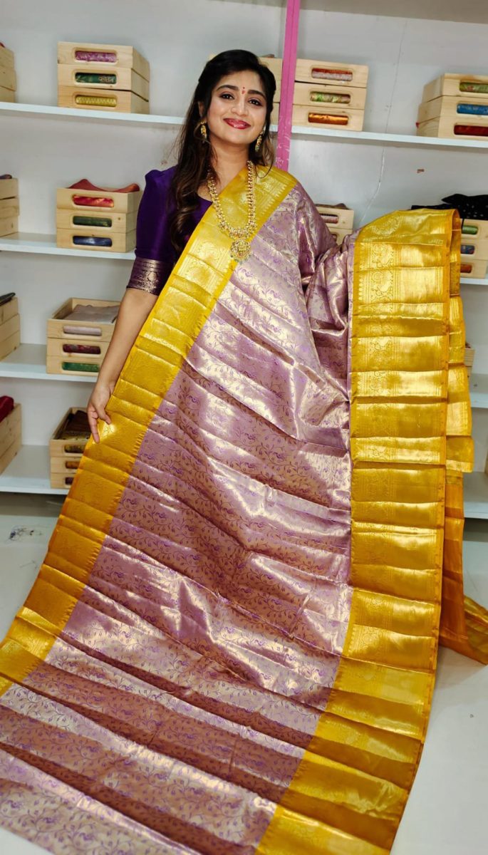 Soft banarasi Silk Saree