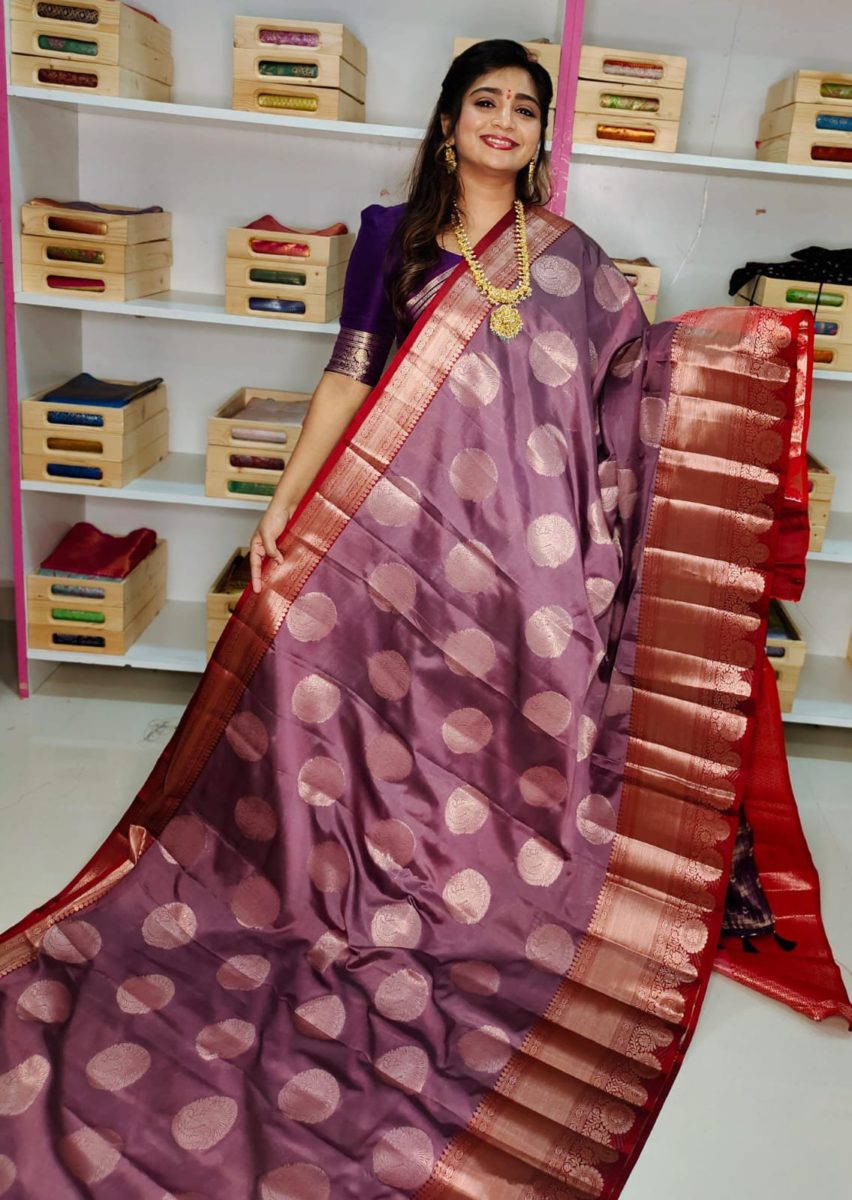 Soft banarasi Silk Saree