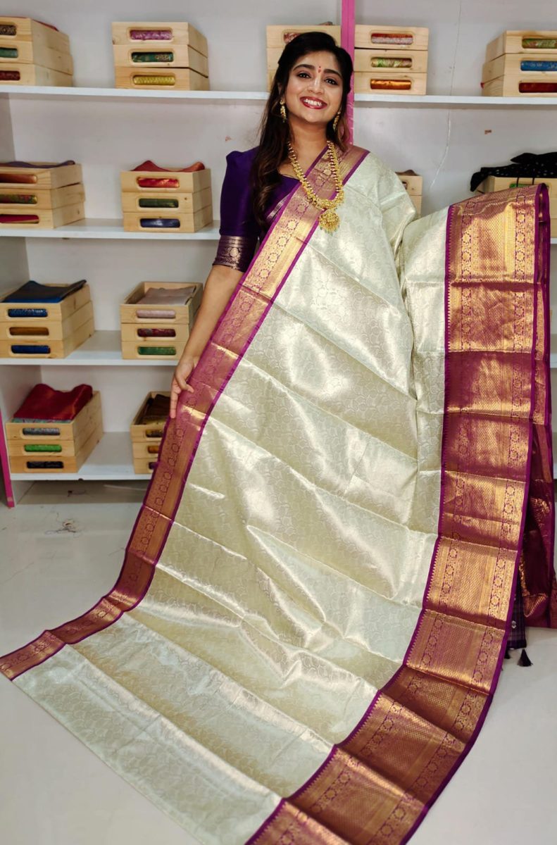 Soft banarasi Silk Saree
