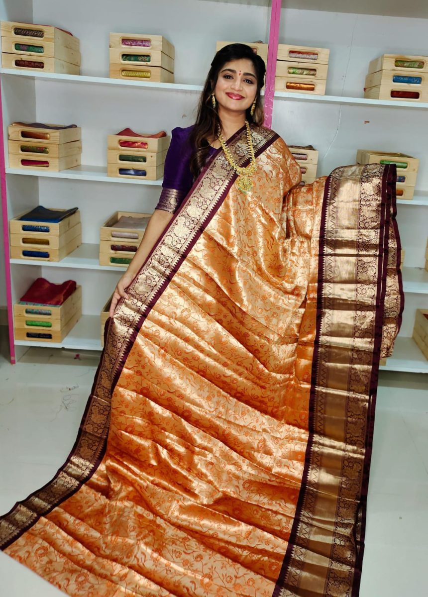Soft banarasi Silk Saree