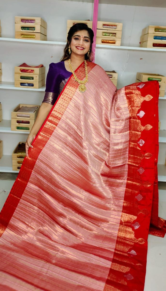 Soft banarasi Silk Saree