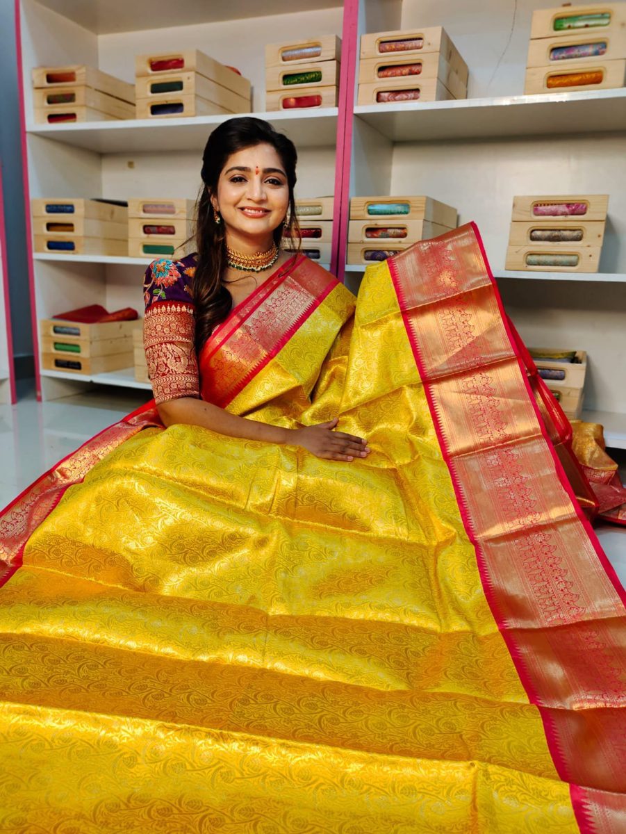 సాఫ్ట్ బనారసి సిల్క్ చీర
