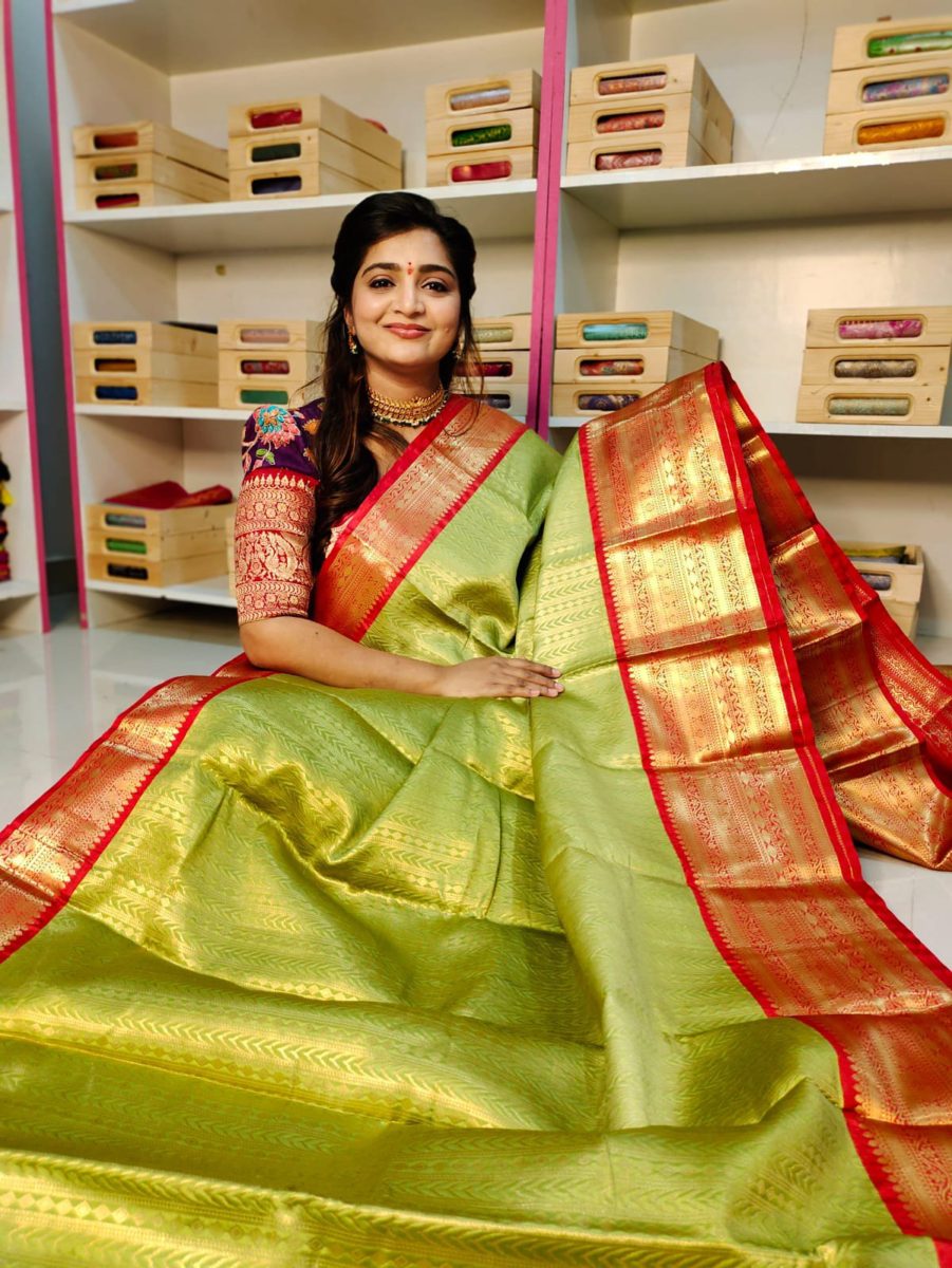 Soft banarasi Silk Saree