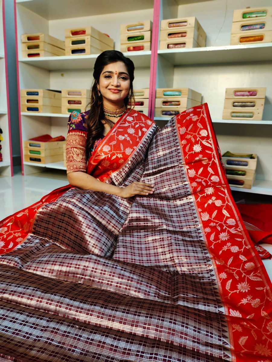 Soft banarasi Silk Saree