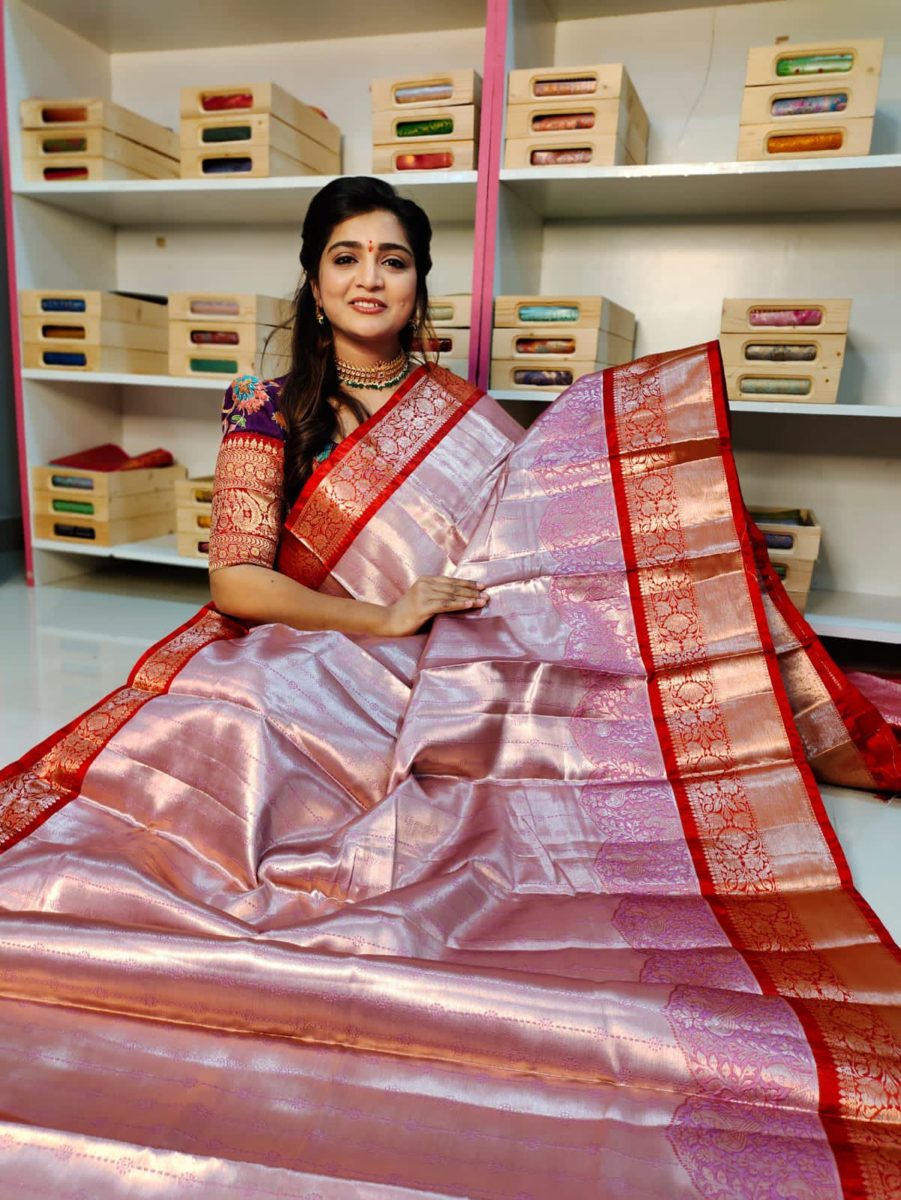 Soft banarasi Silk Saree