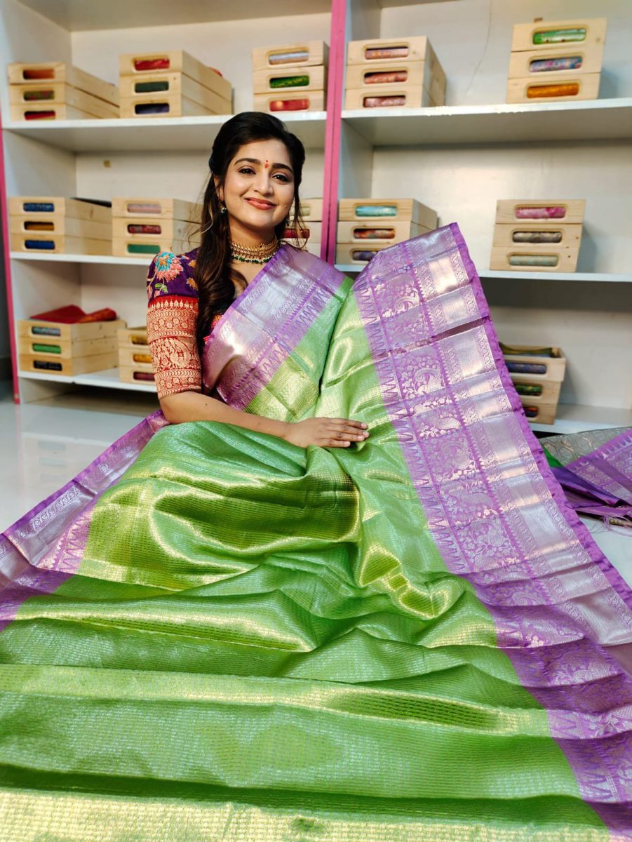 Soft banarasi Silk Saree