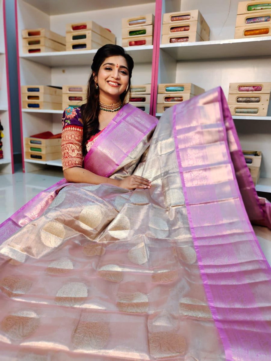 Soft banarasi Silk Saree
