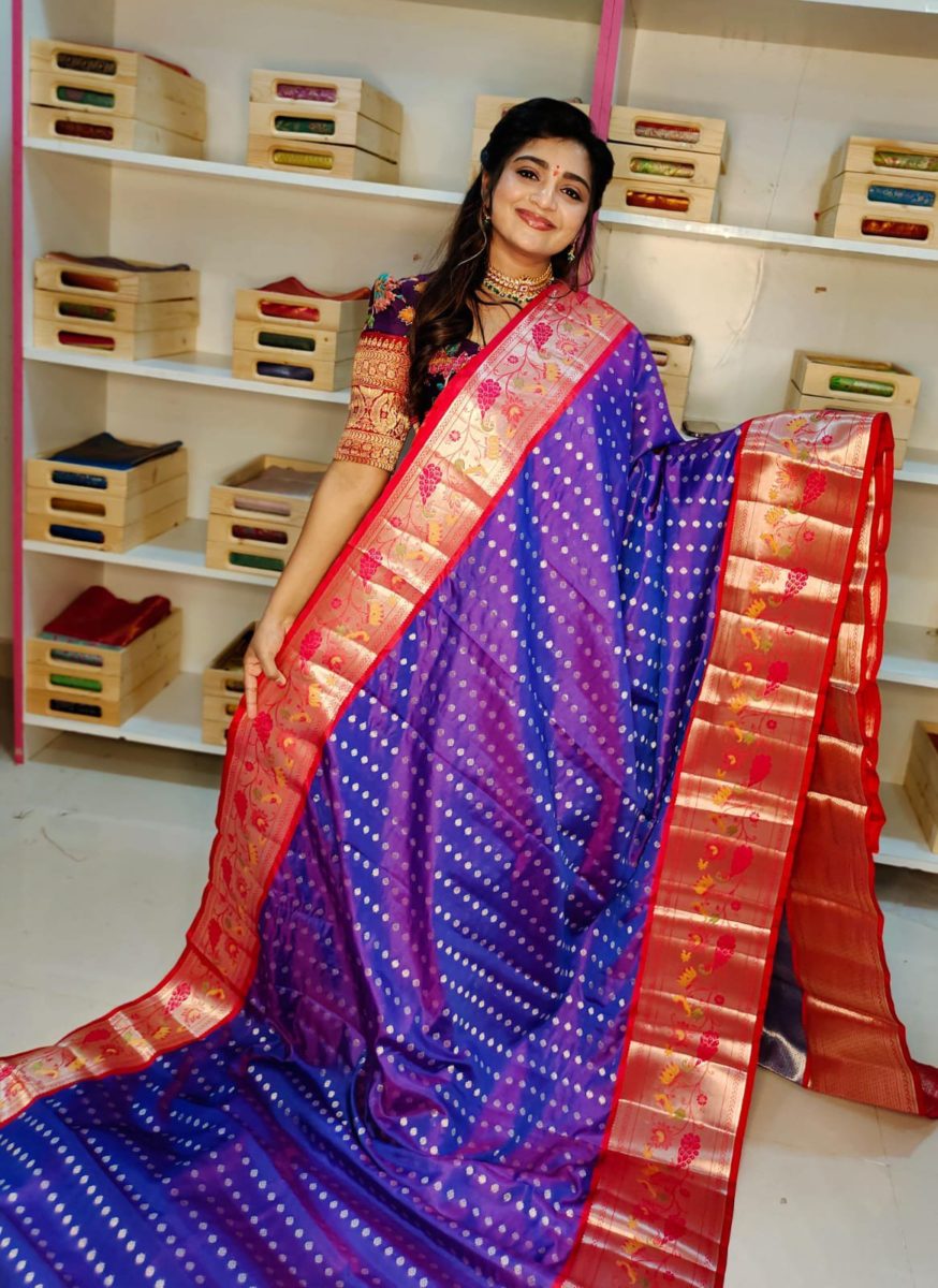 Soft banarasi Silk Saree