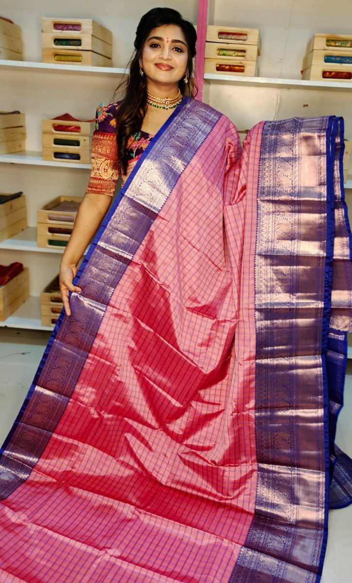 Soft banarasi Silk Saree