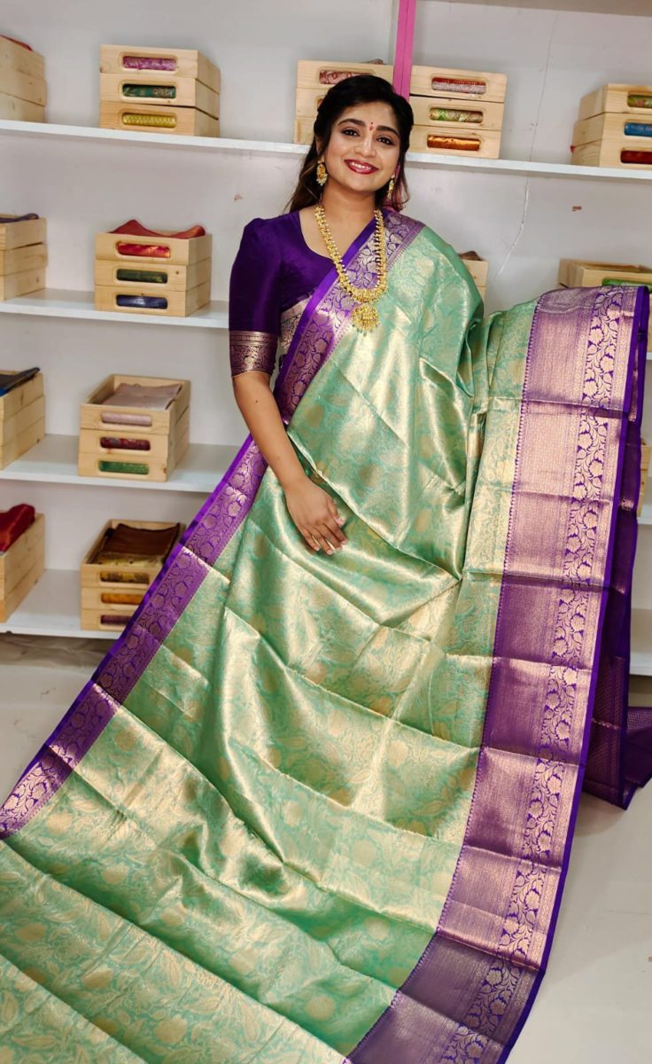 Soft banarasi Silk Saree