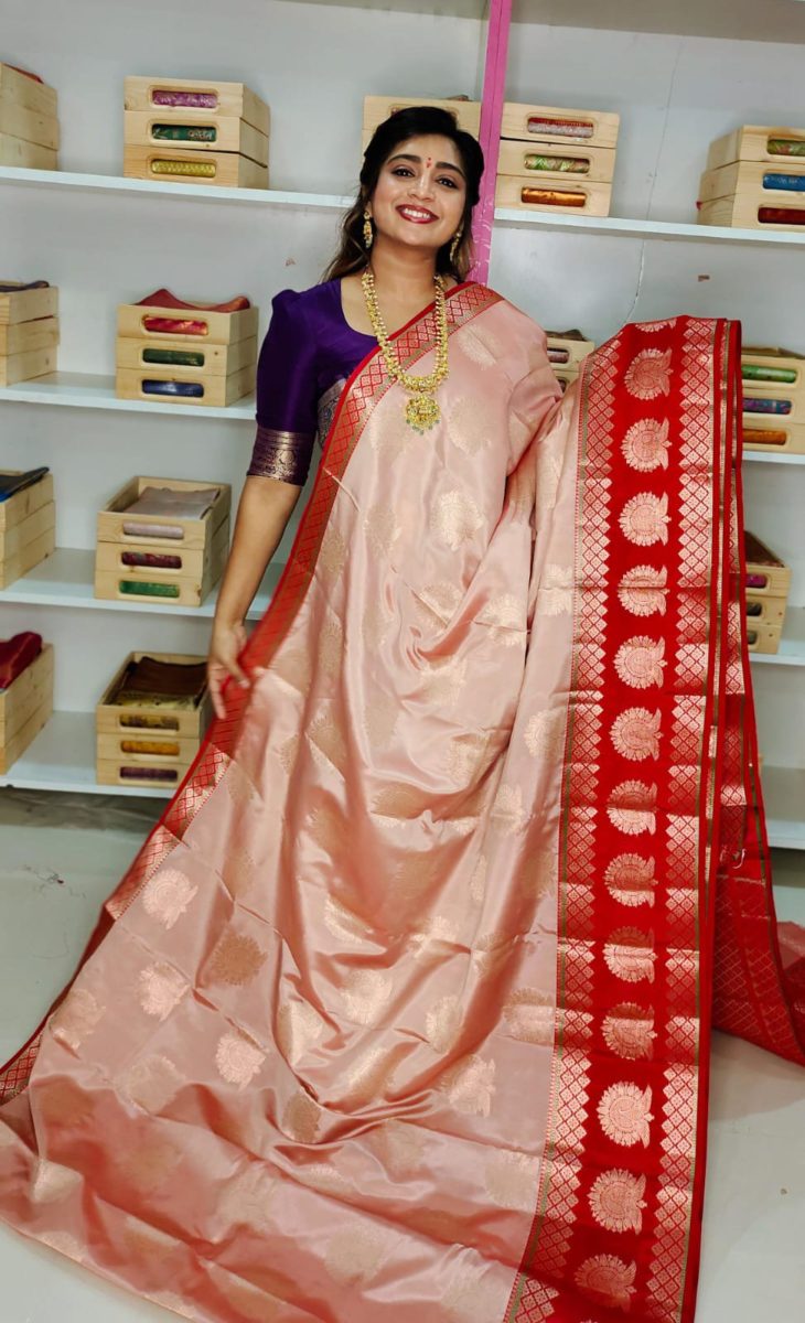 Soft banarasi Silk Saree