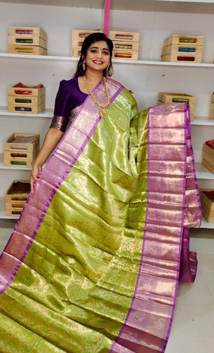Soft banarasi Silk Saree